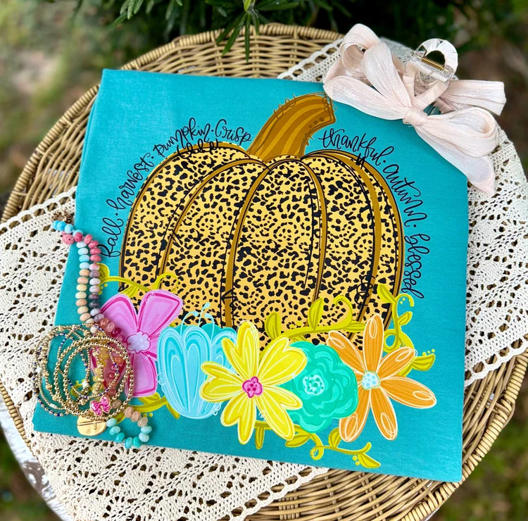 Fall, Harvest, Pumpkin Patch Pumpkin Leopard DTF Transfer