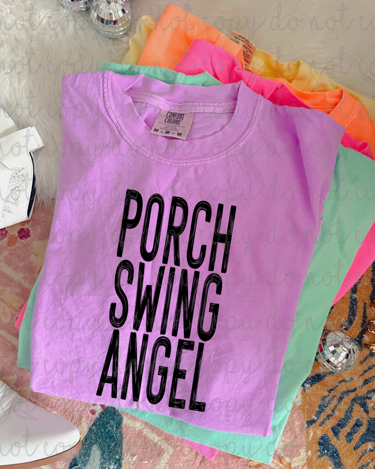 Porch Swing Angel PNG Digital Download