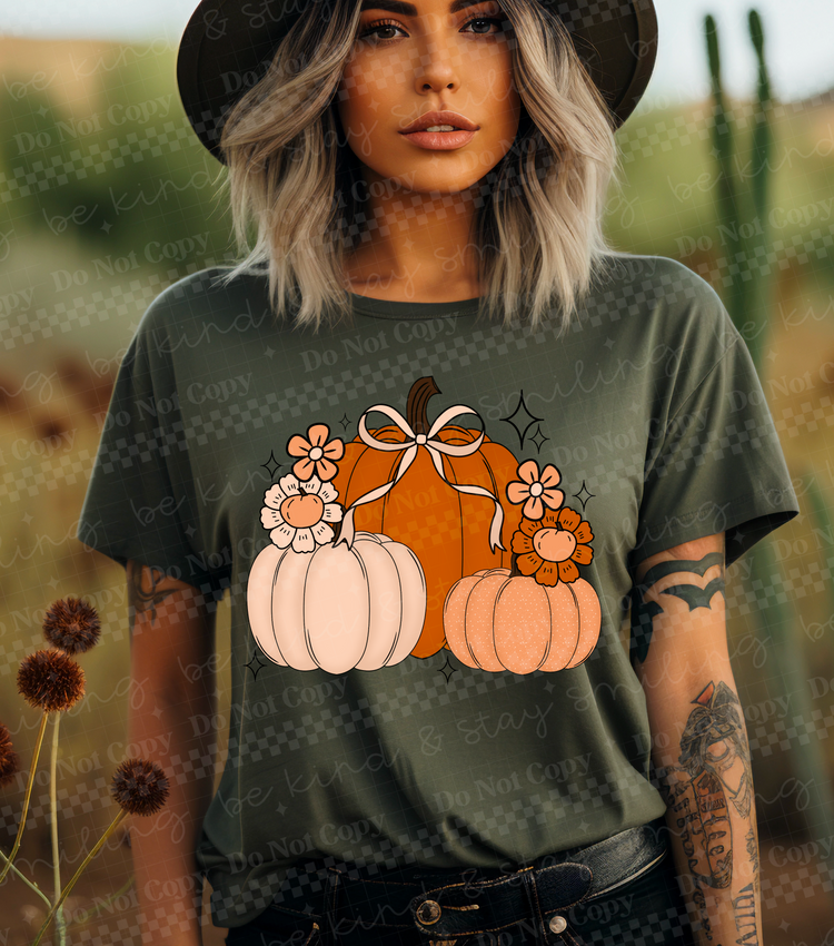 Pumpkins DTF Transfer