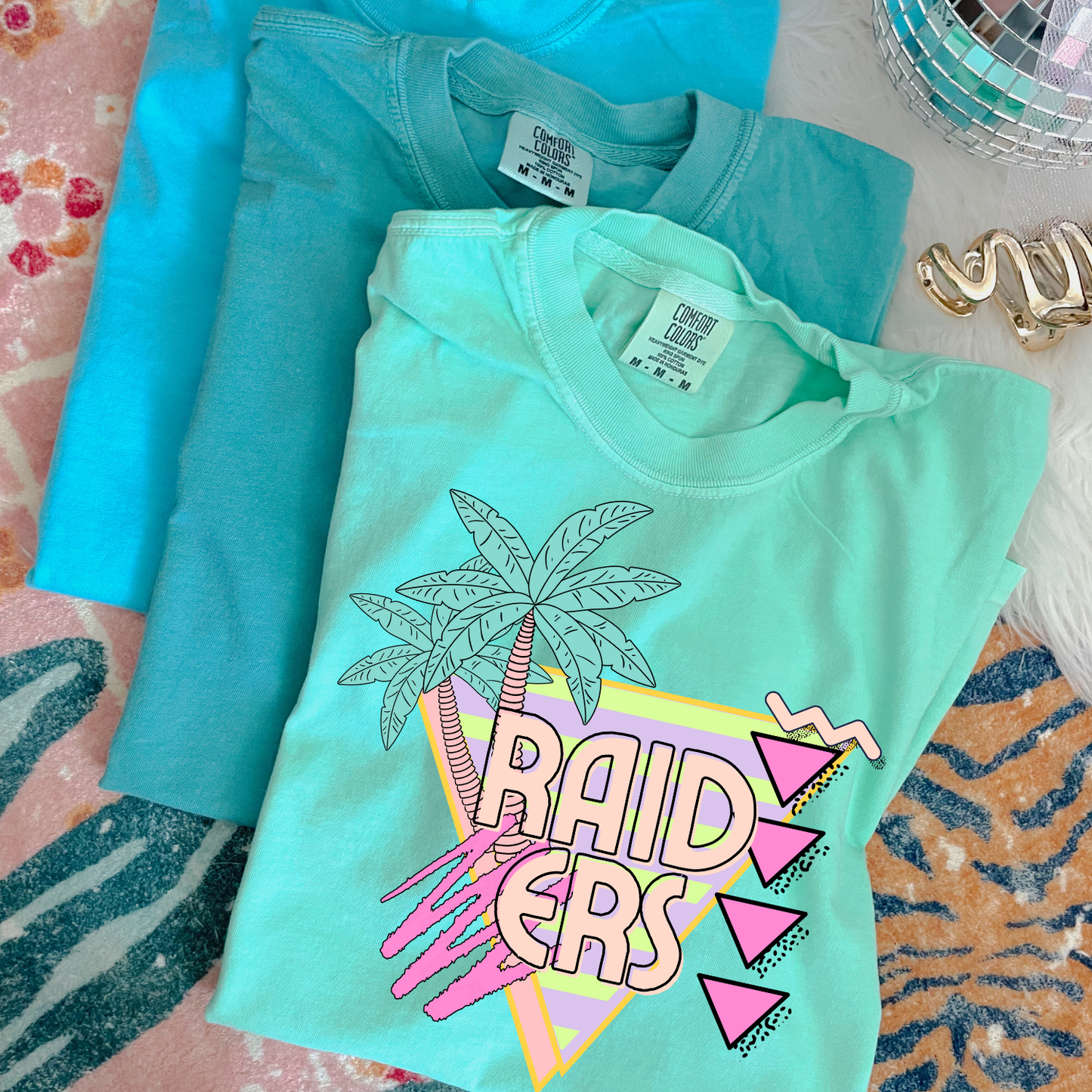 Raiders Palm Tree Mascot DTF Transfer