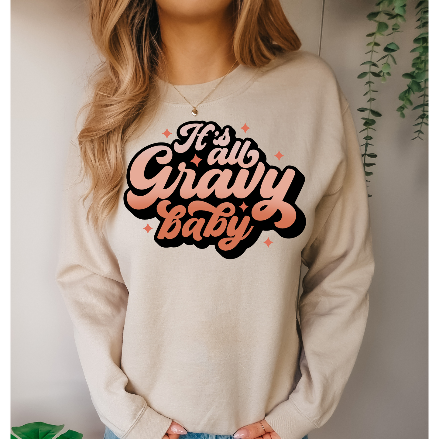It's all Gravy Baby DTF Transfer
