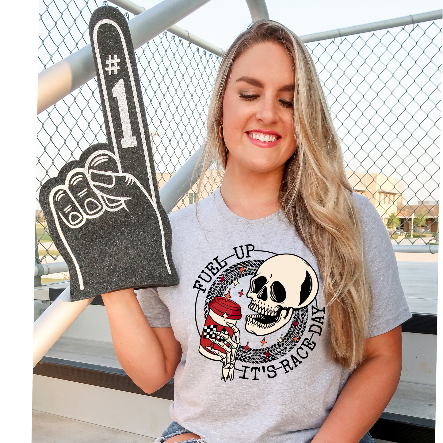 Fuel Up It's Race Day DTF Transfer