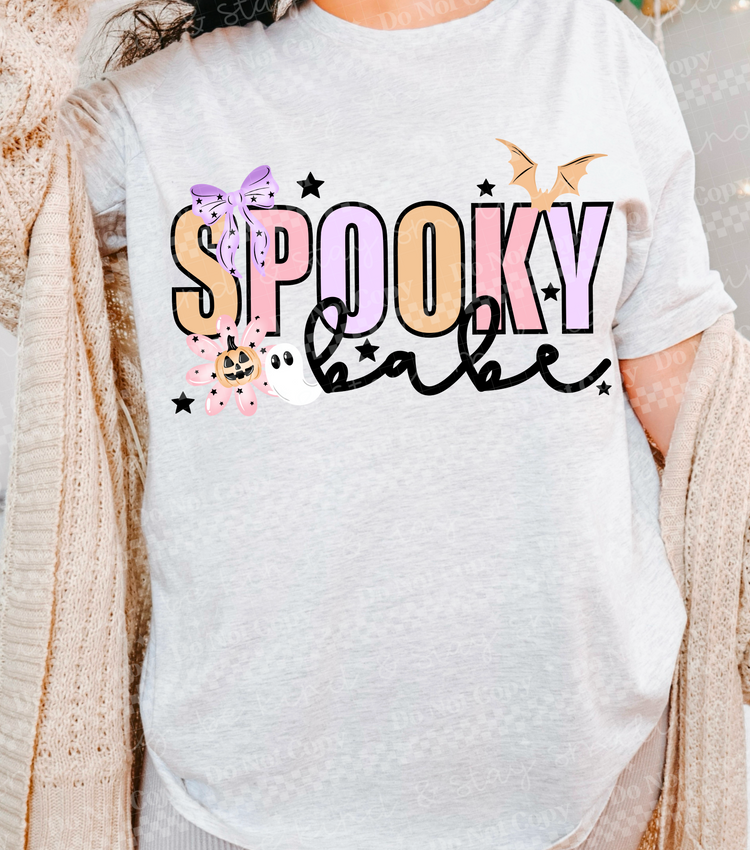 Spooky Babe DTF Transfer