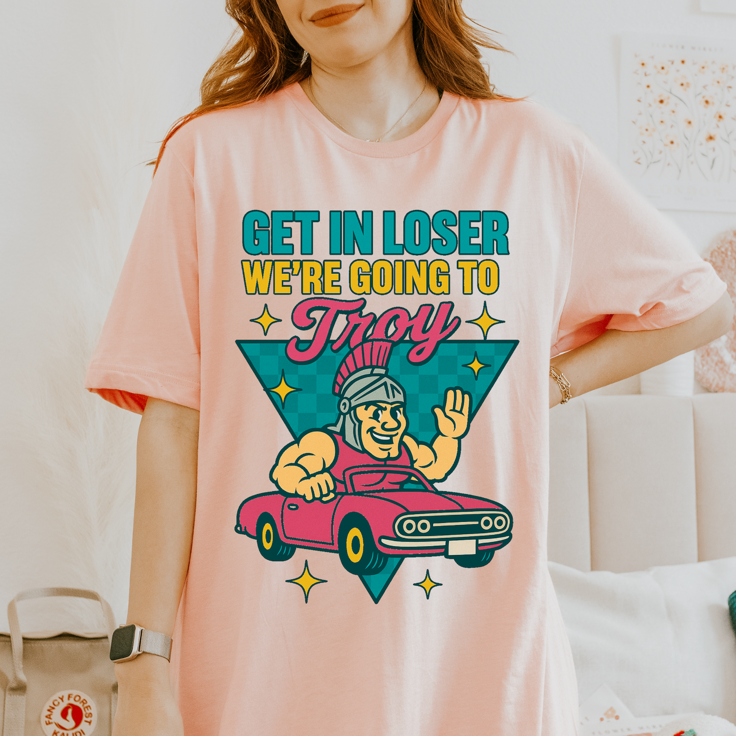 We're Going To Troy DTF Transfer