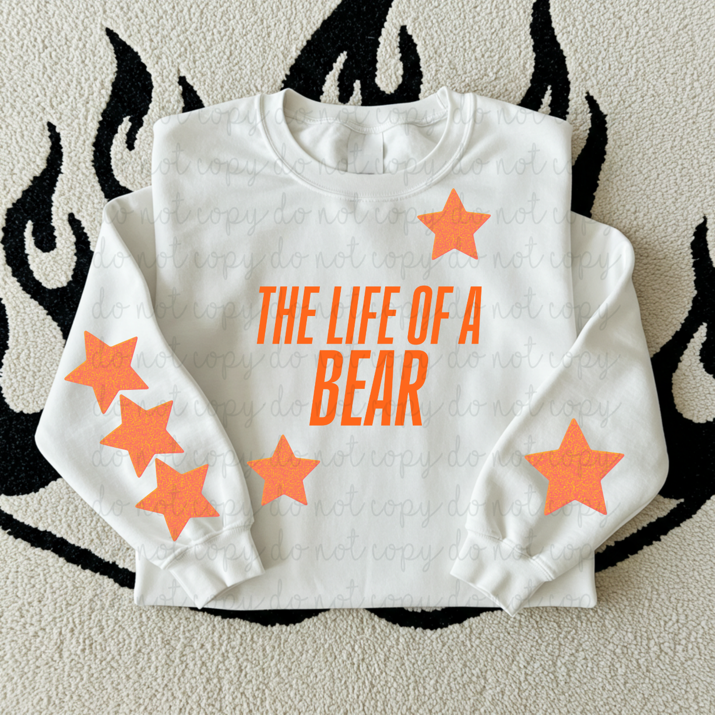 The Life Of A Bear DTF Transfer