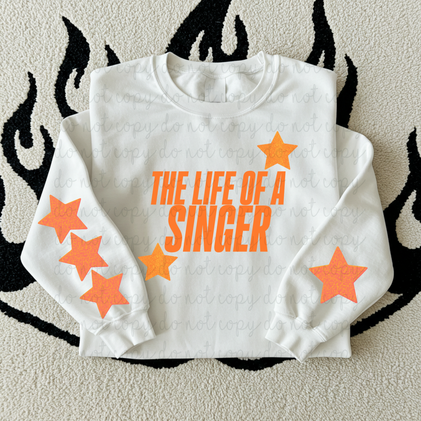 The Life Of A Singer DTF Transfer