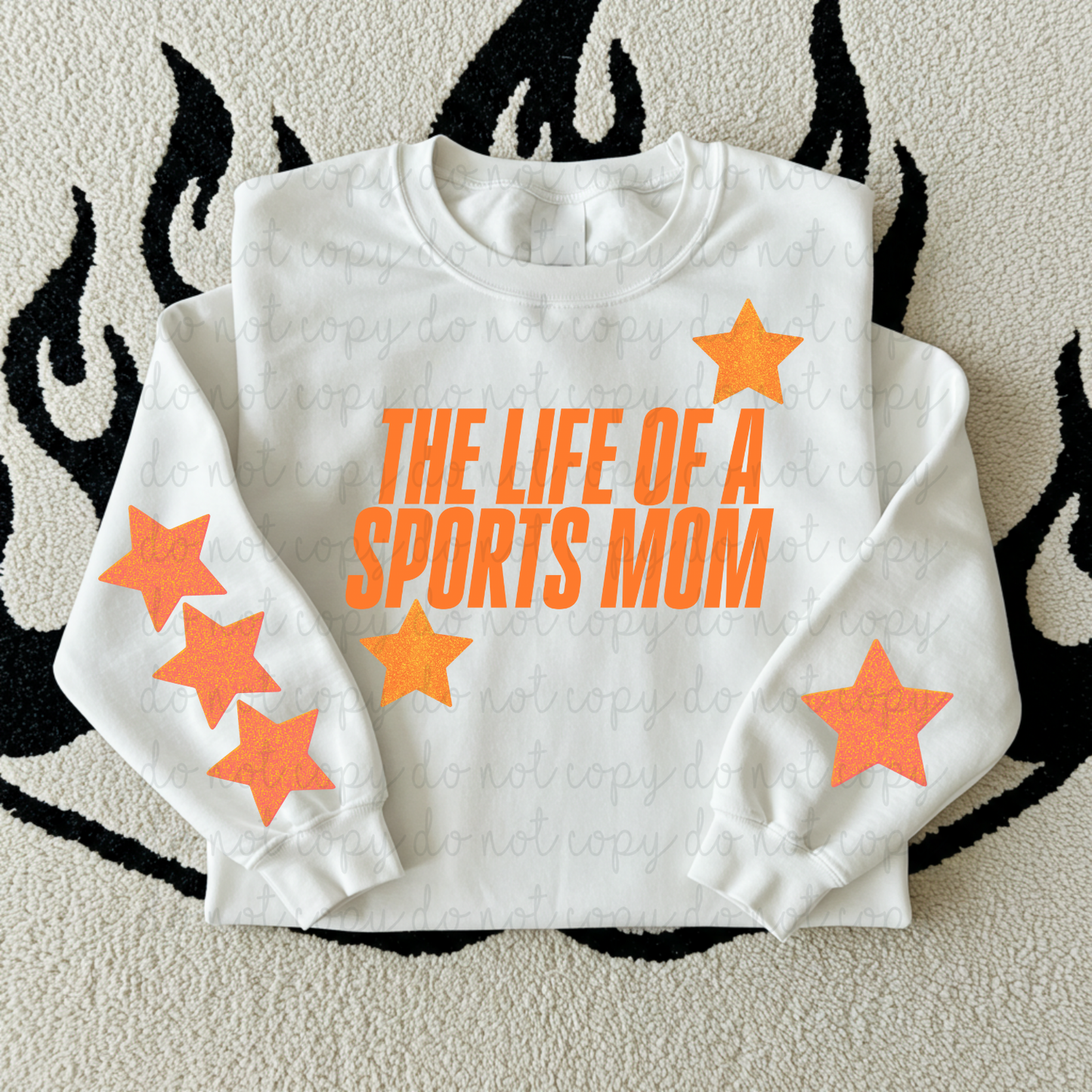 The Life Of A Sports Mom DTF Transfer