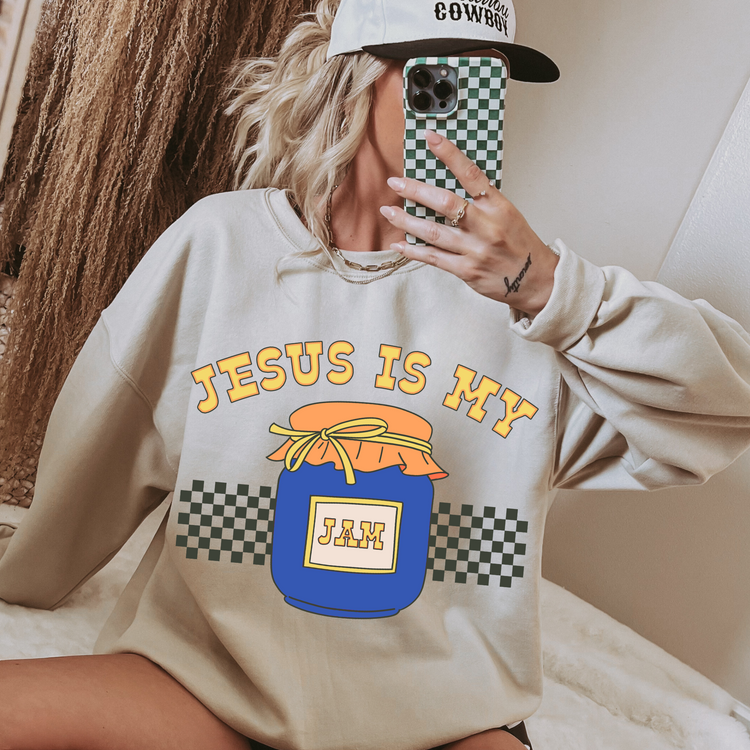Jesus is my Jam Faith DTF Transfer