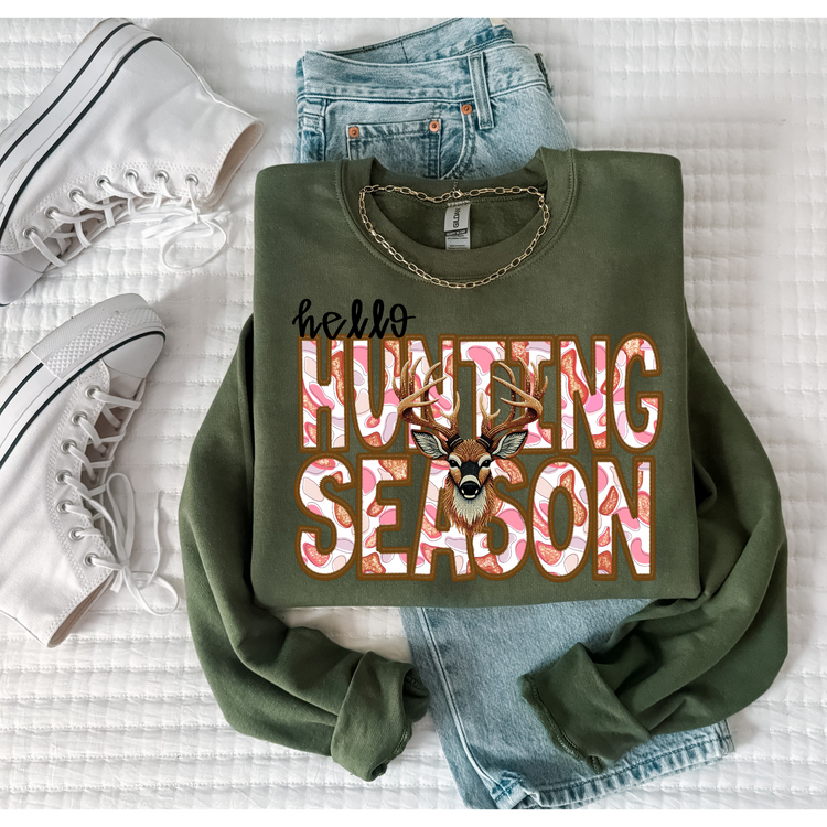 Hello Hunting Season DTF Transfer