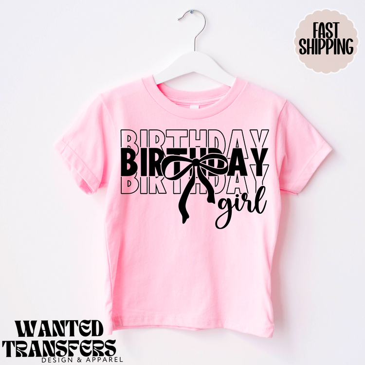 Minimalist Birthday Girl, Repeat, The Birthday Girl, Any Year Birthday, Trendy Birthday Girl Tee, Tshirt, Birthday Outfit