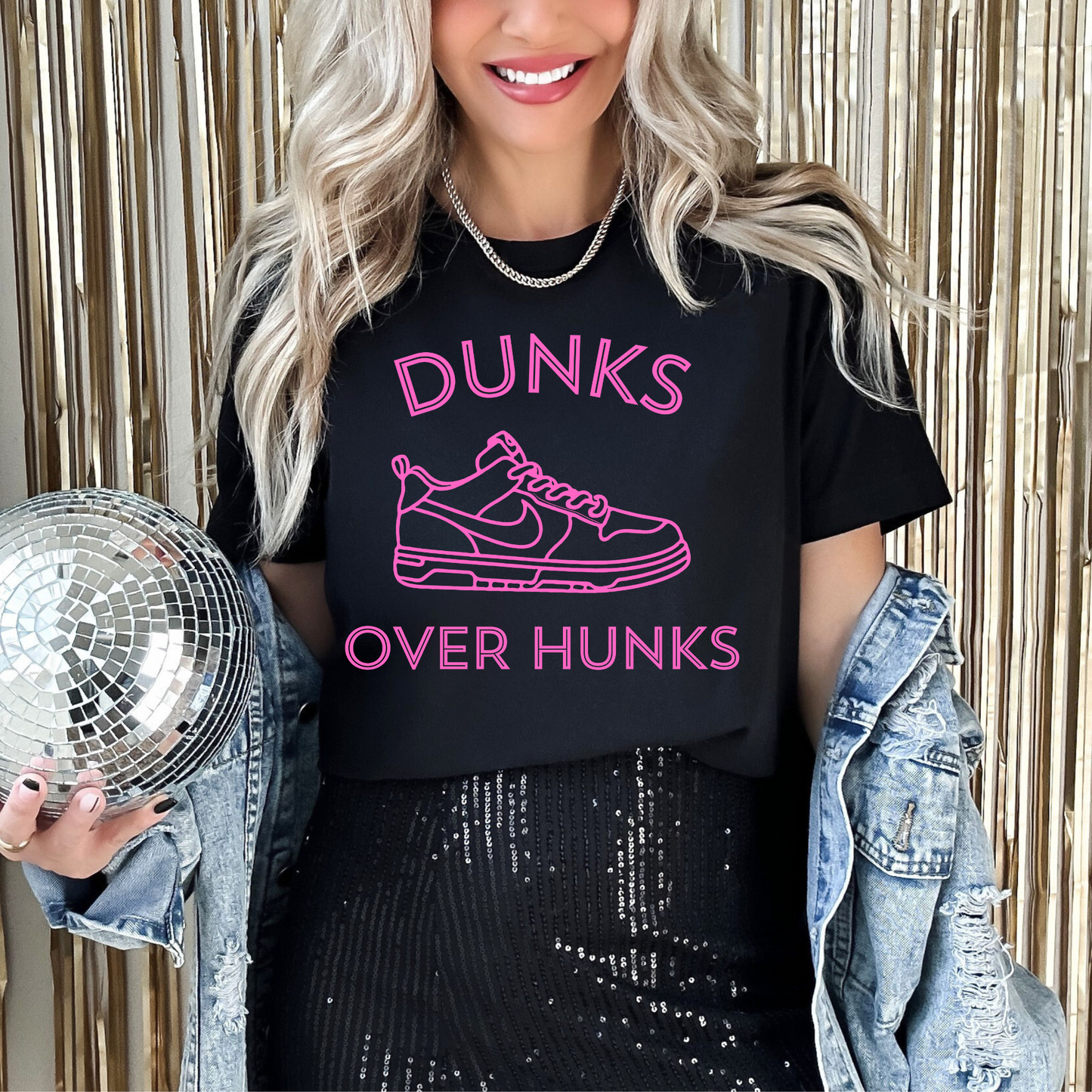 Dunks over Hunks DTF Transfer