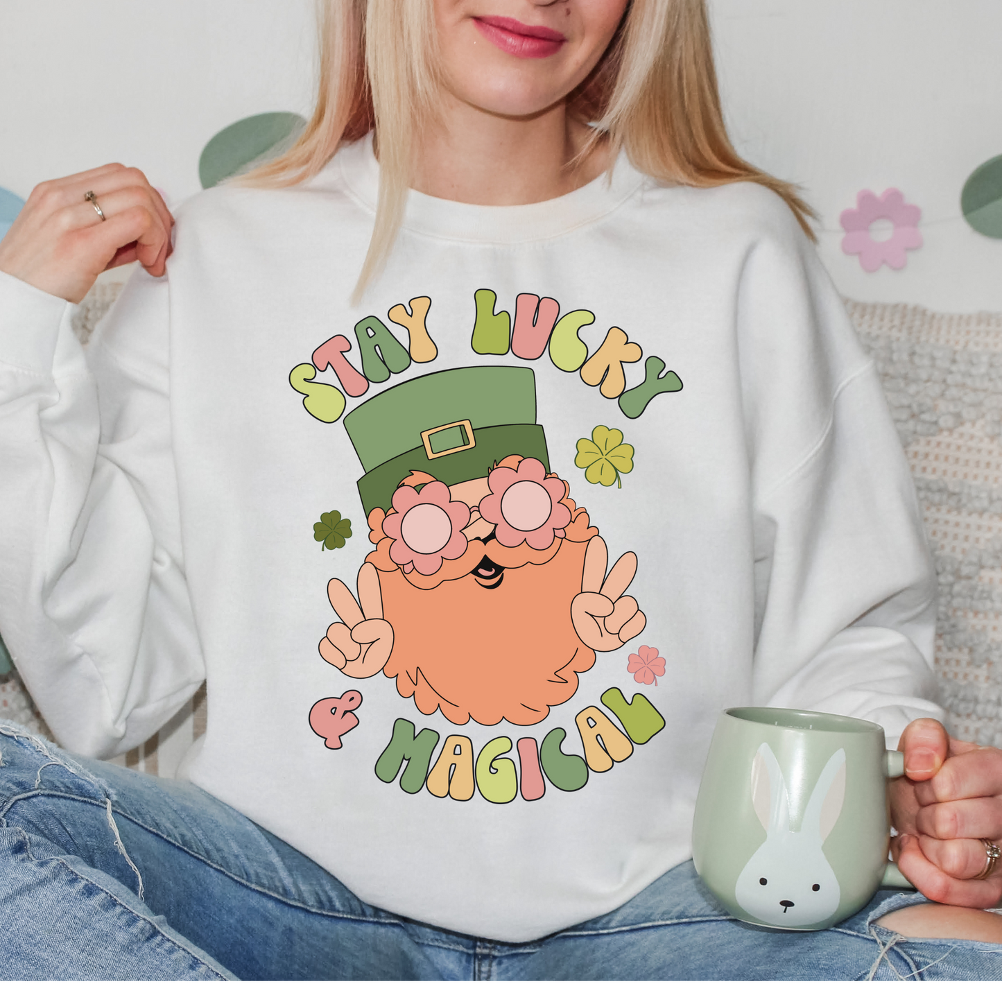 Stay Lucky & Magical Saint Patrick's Day DTF Transfer