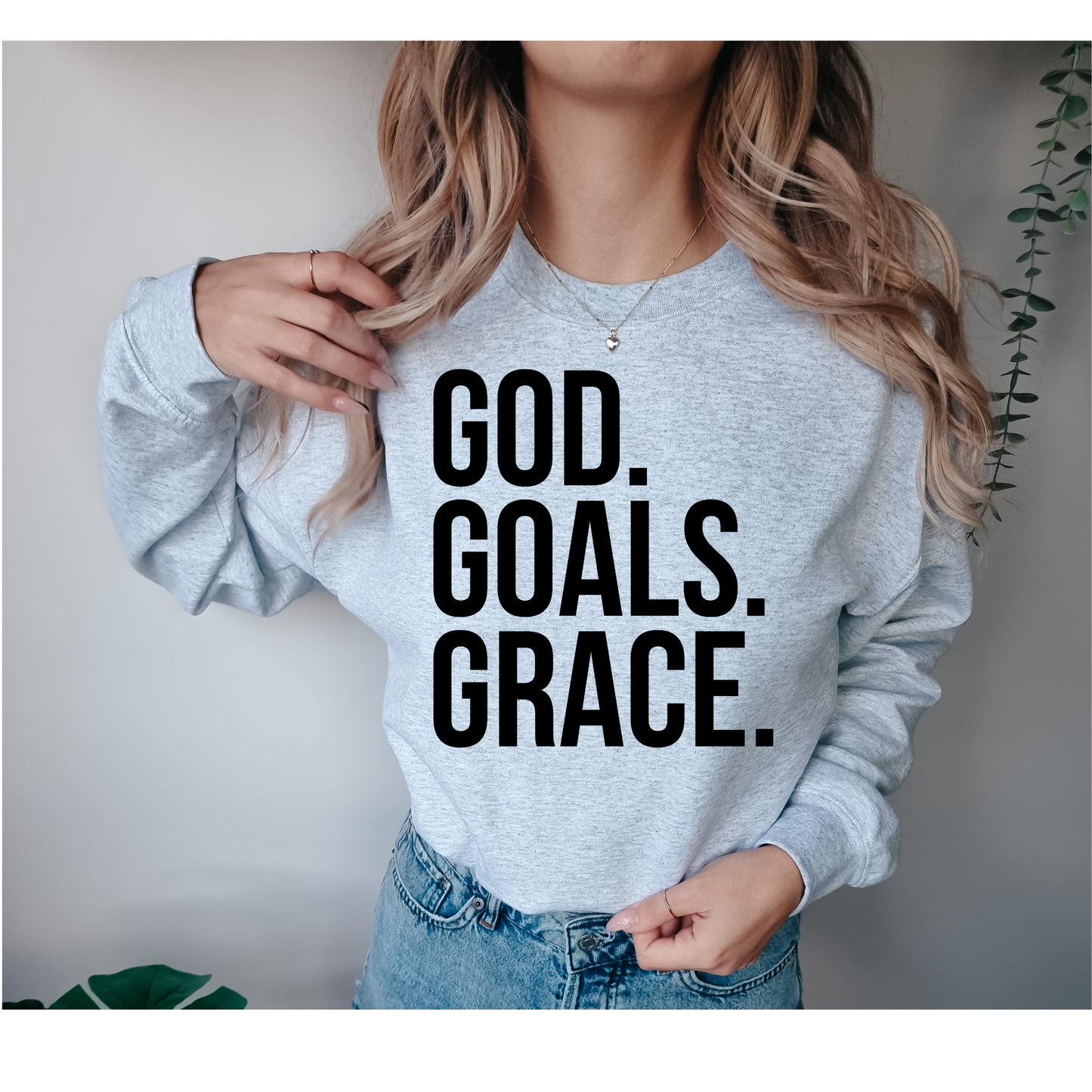 God. Goals. Grace. DTF Transfer