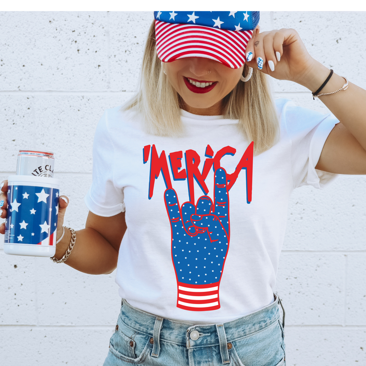 'Merica 4th of July DTF Transfer