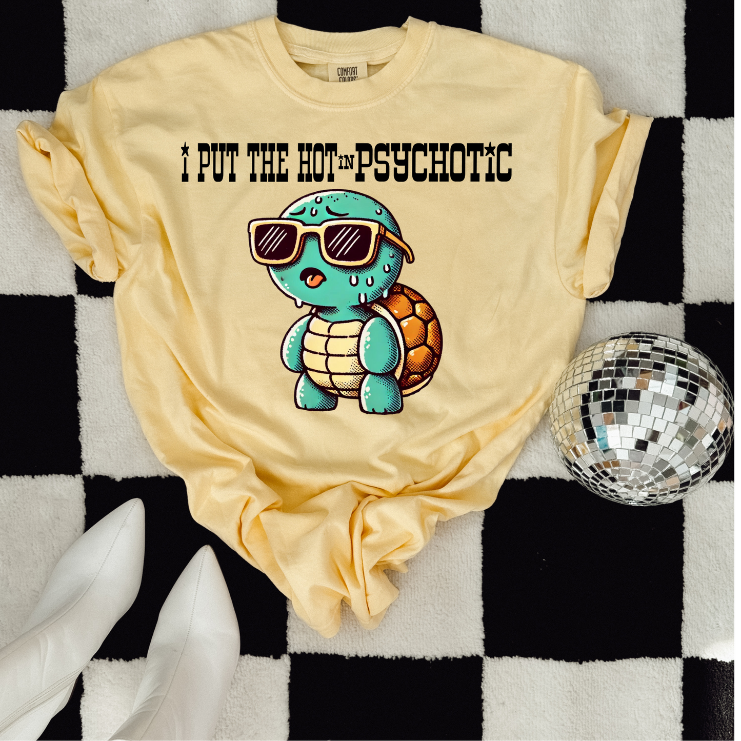 I Put the Hot in Physcotic DTF Transfer