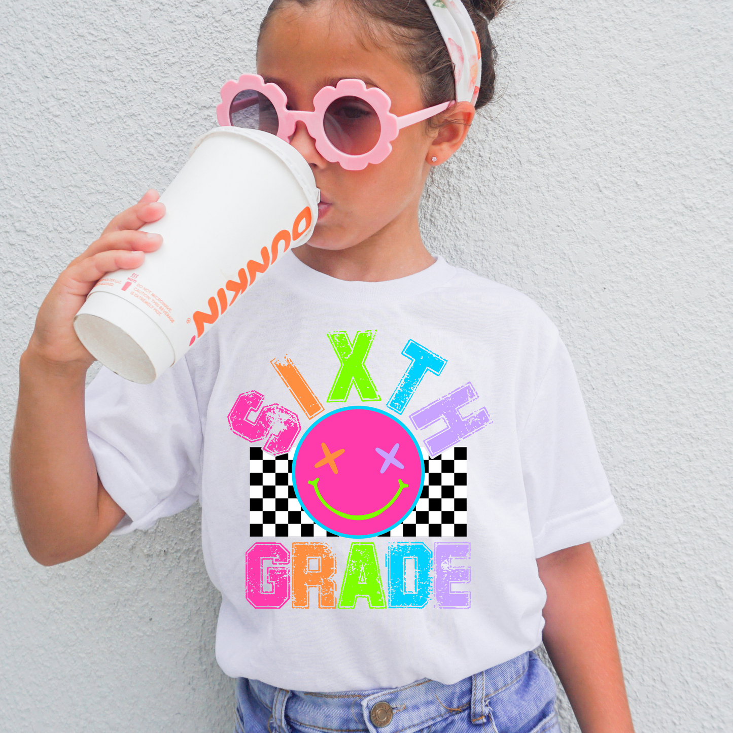 Neon Sixth Grade Back to School DTF Transfer