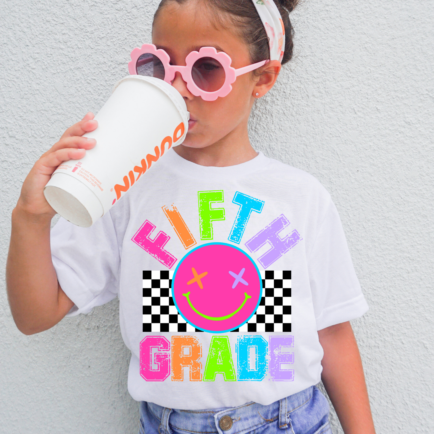 Neon Fifth Grade Back to School DTF Transfer