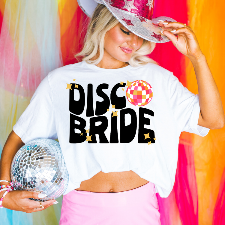 Disco Bride DTF Transfer