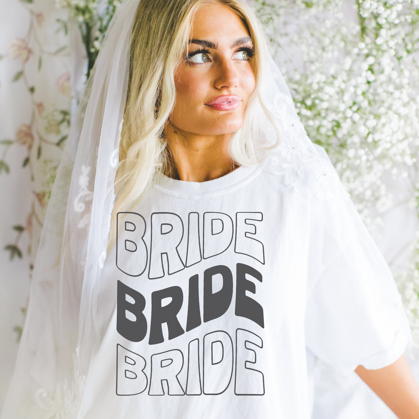 Bride Repeat Black DTF Transfer