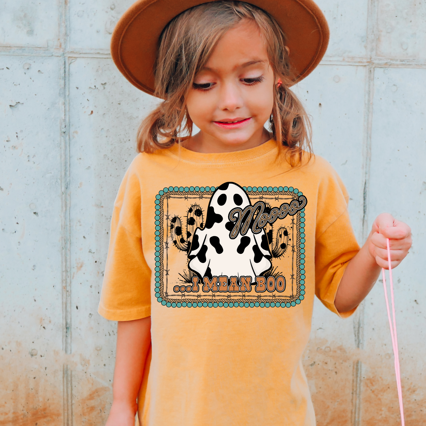 Moo, I Mean Boo Halloween DTF Transfer