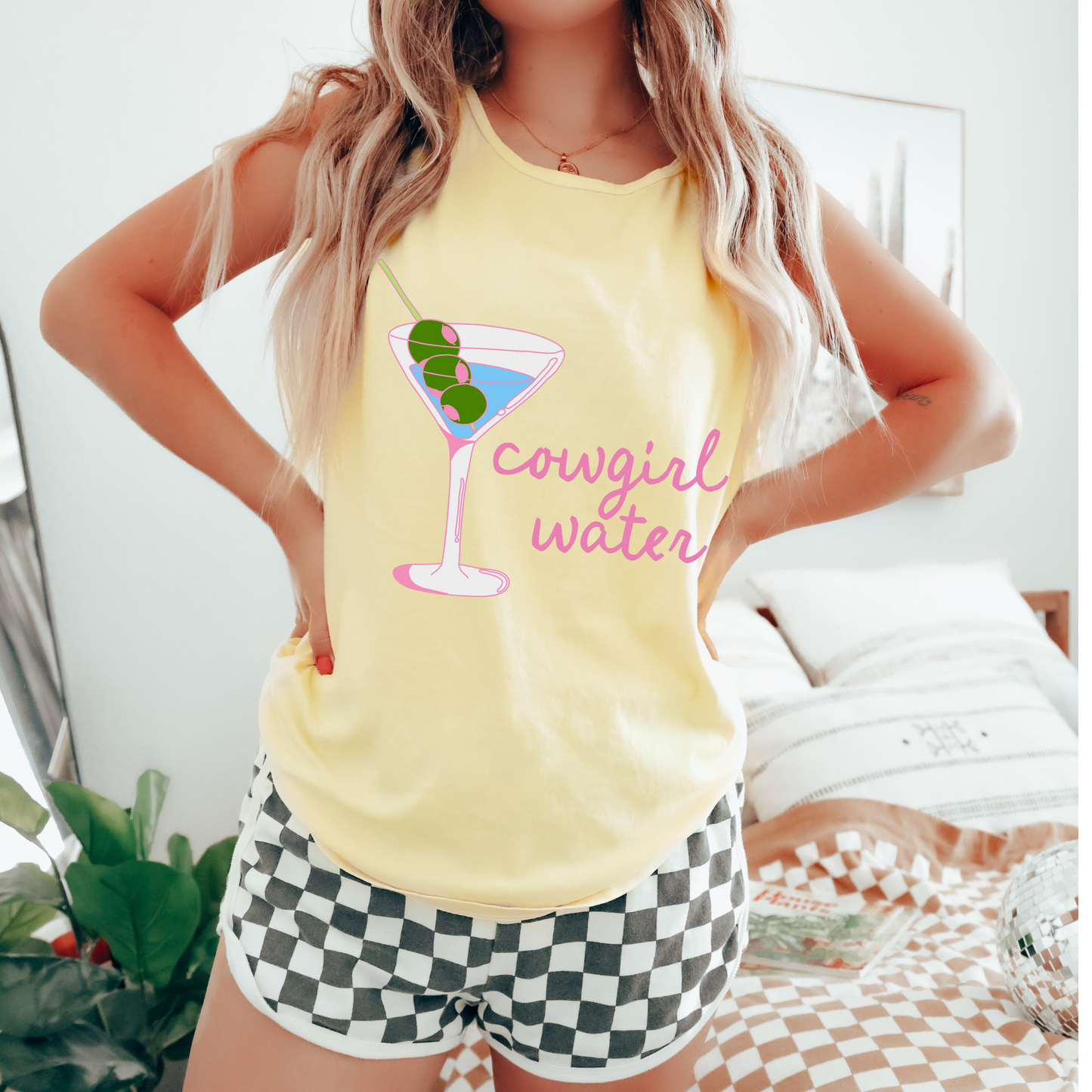 Cowgirl Water Western Summer DTF Transfer