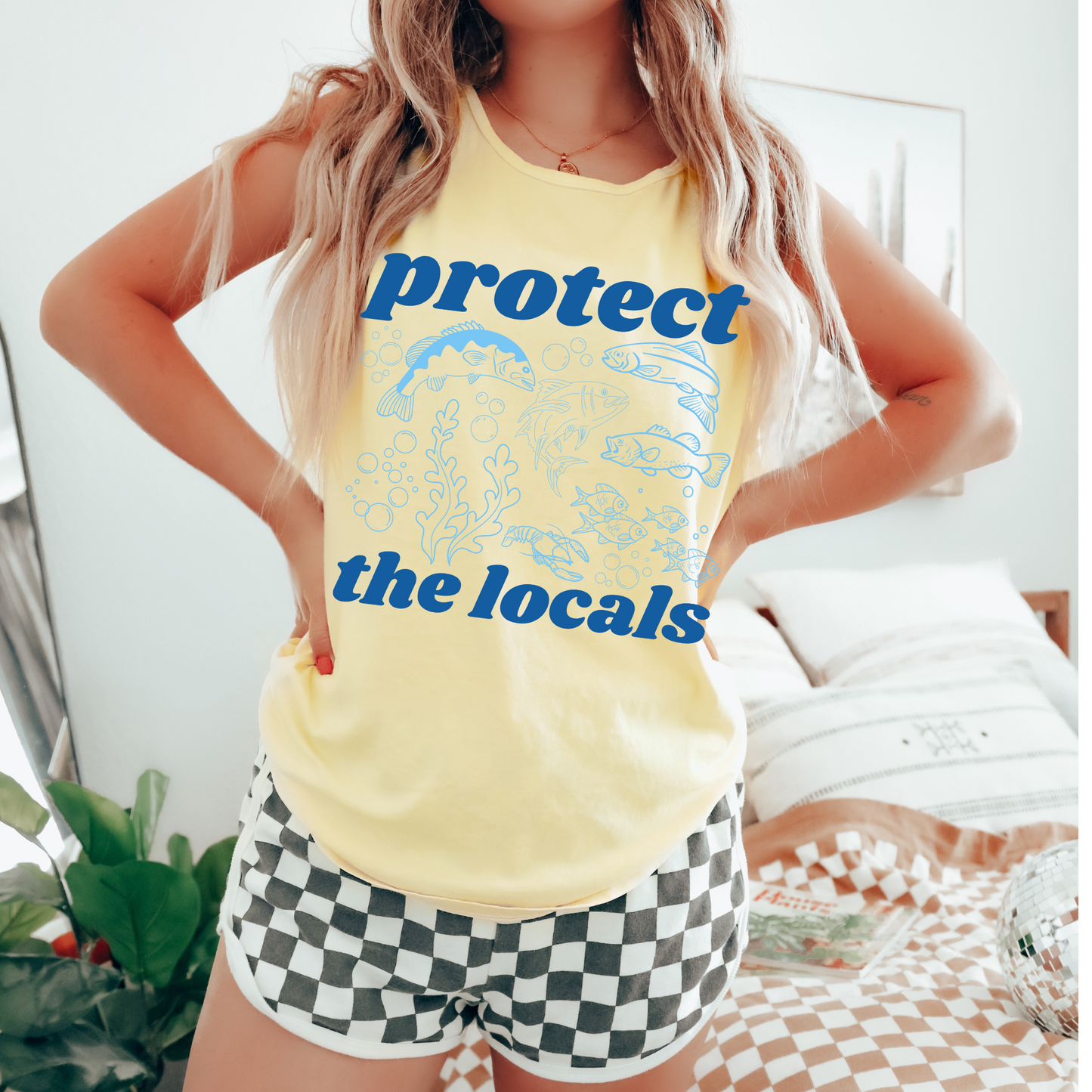 Protect the Locals Lake Summer DTF Transfer