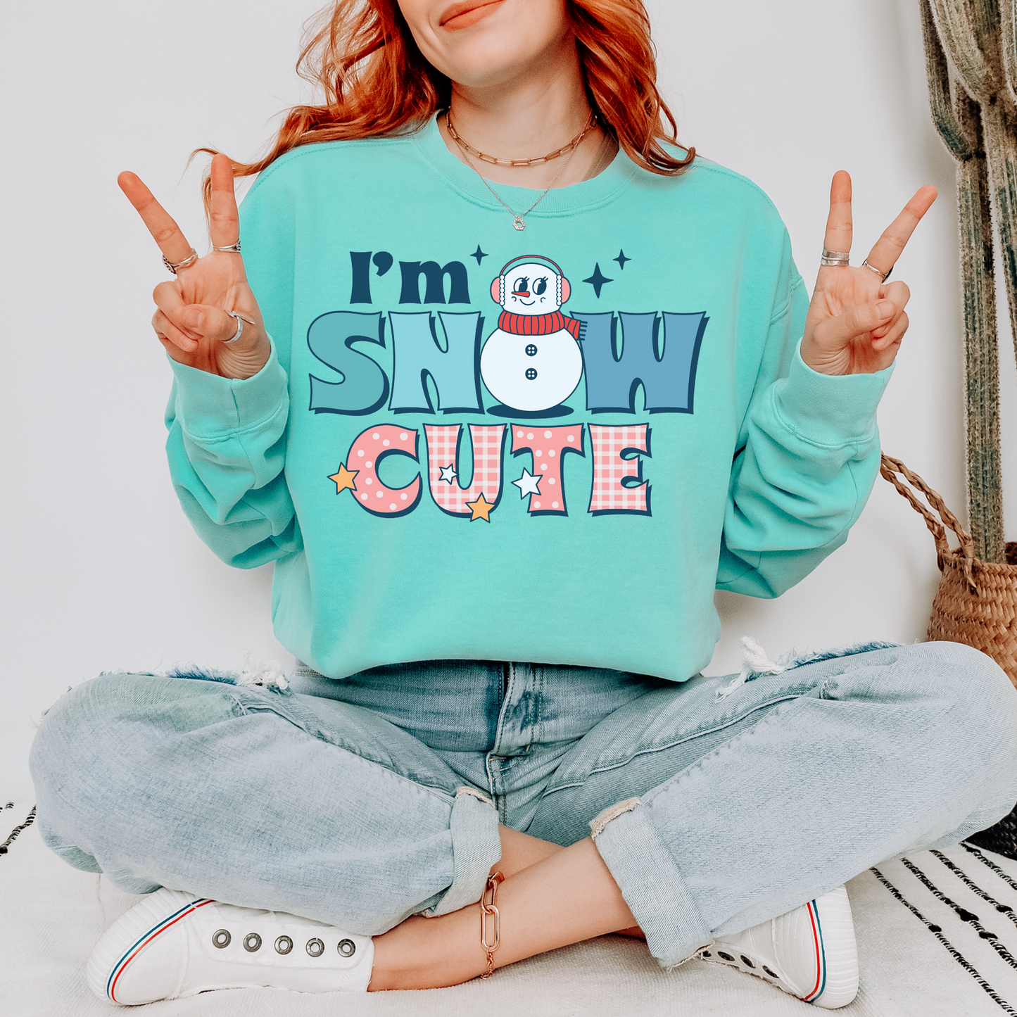 I'm Snow Cute DTF Transfer