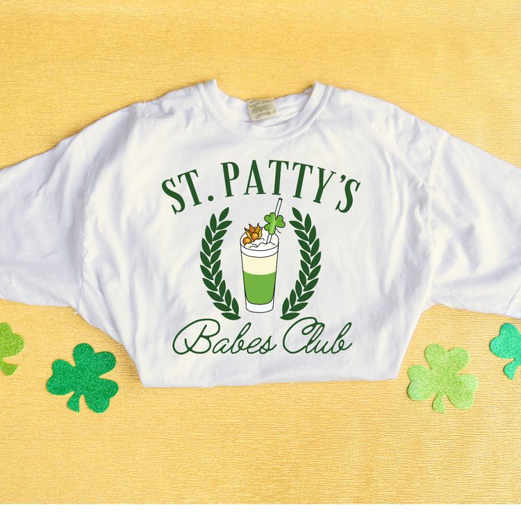 St. Patty's Babes Club Saint Patrick's Day DTF Transfer
