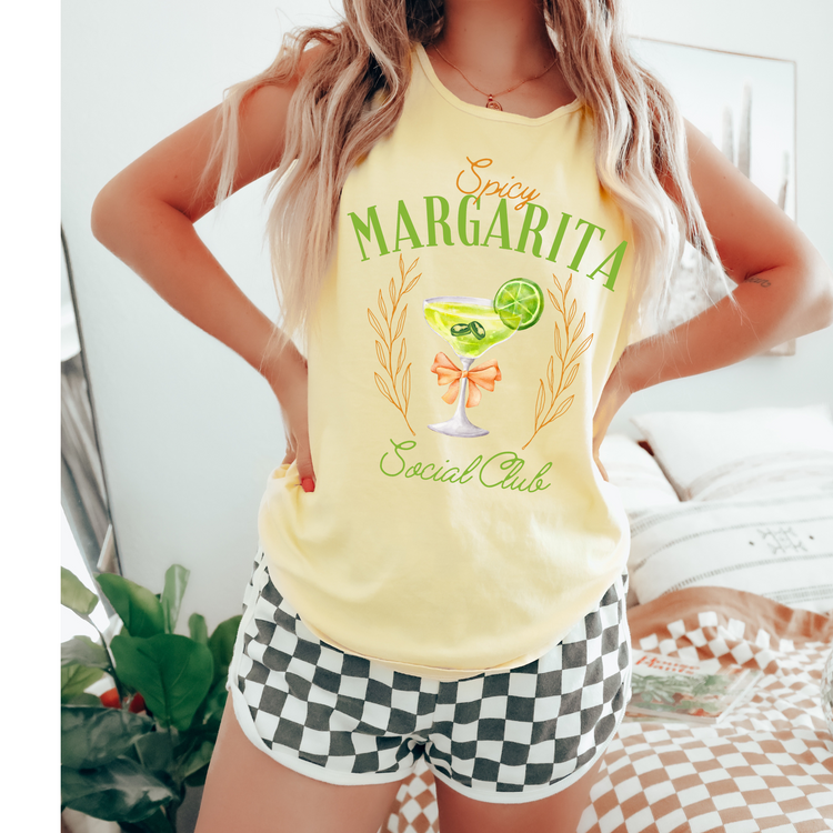 Spicy Margarita Social Club DTF Transfers