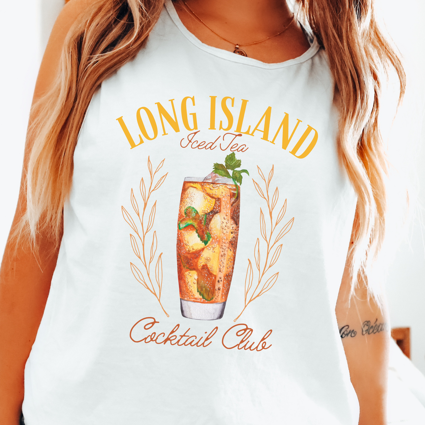 Long Island Iced Tea Cocktail Club DTF Transfers