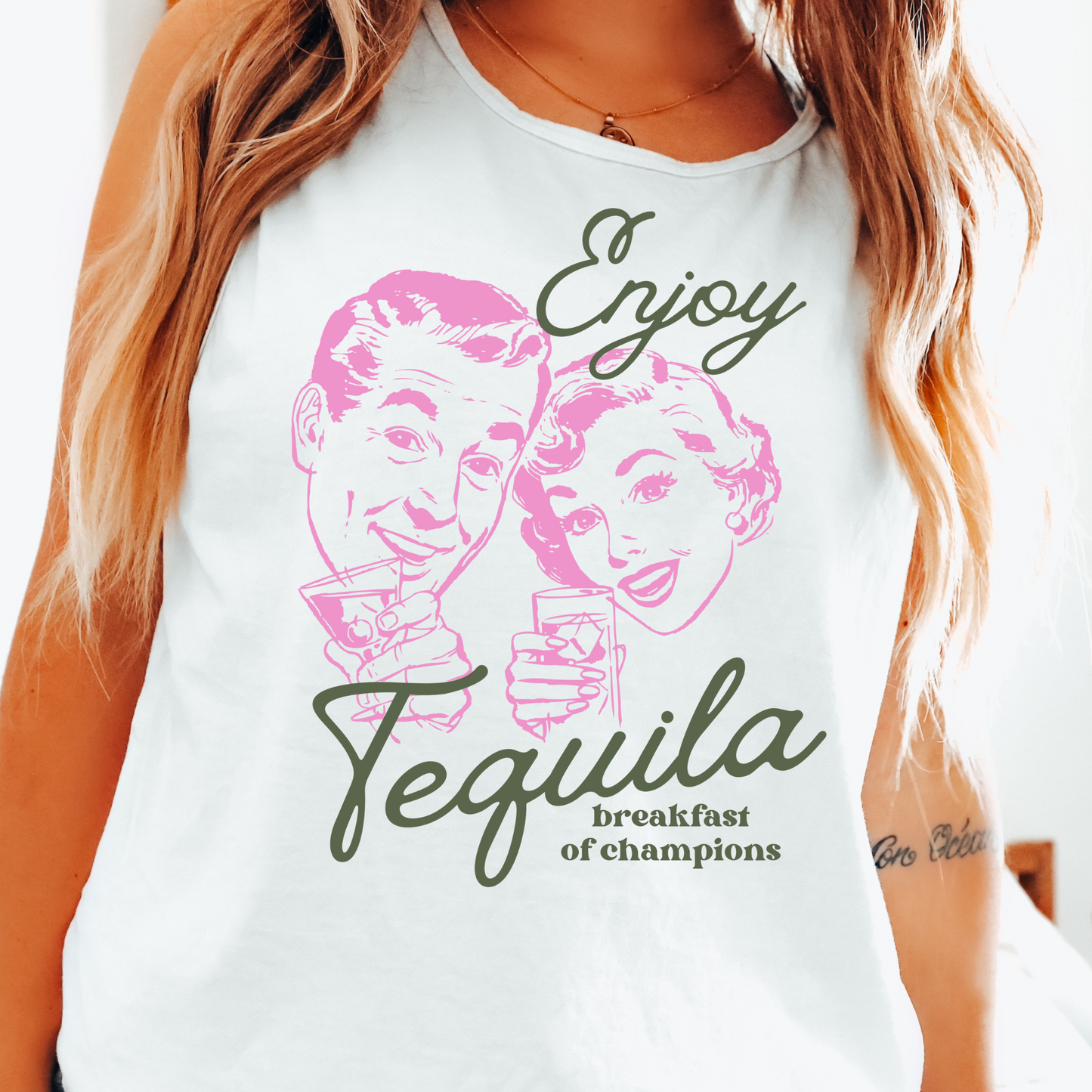 Enjoy Tequila DTF Transfers