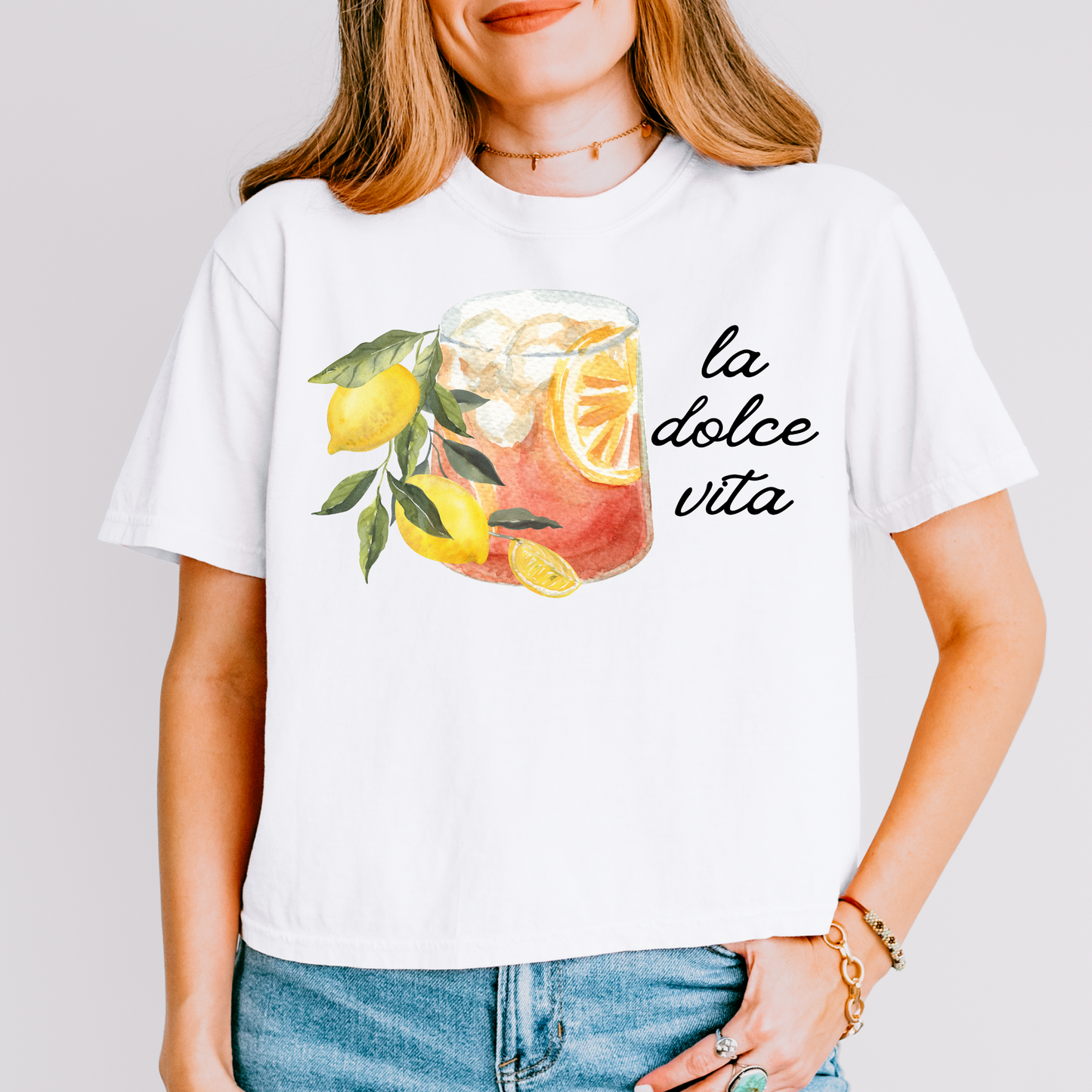 La Dolce Vita DTF Transfer