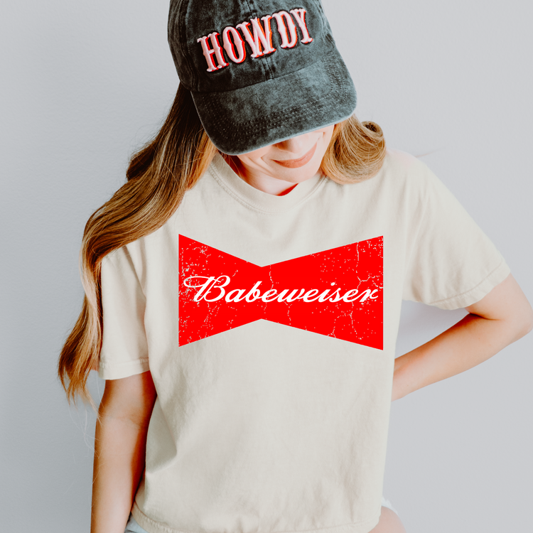 Babeweiser Distressed Western DTF Transfer