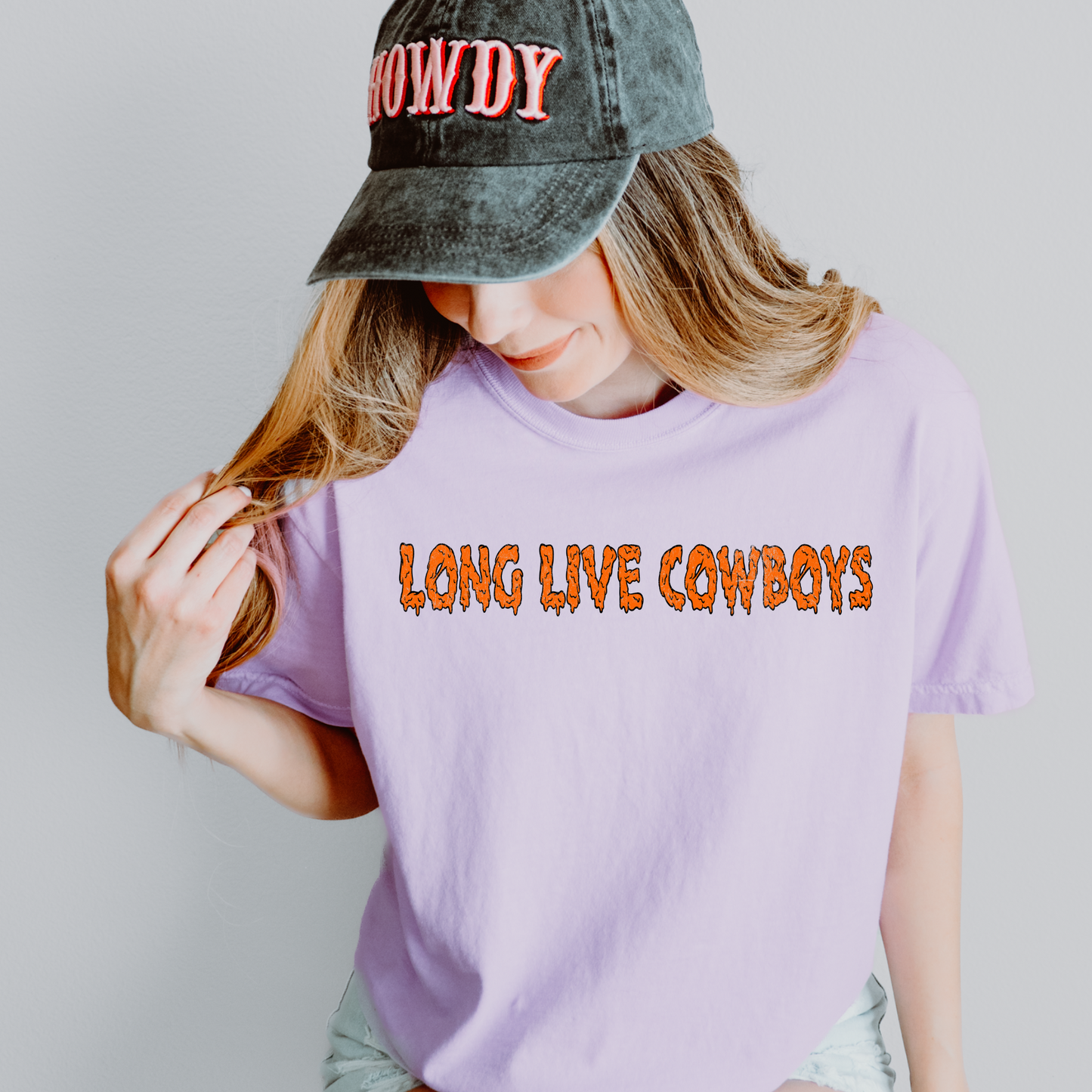 Long Live Cowboys Simple Western DTF Transfer