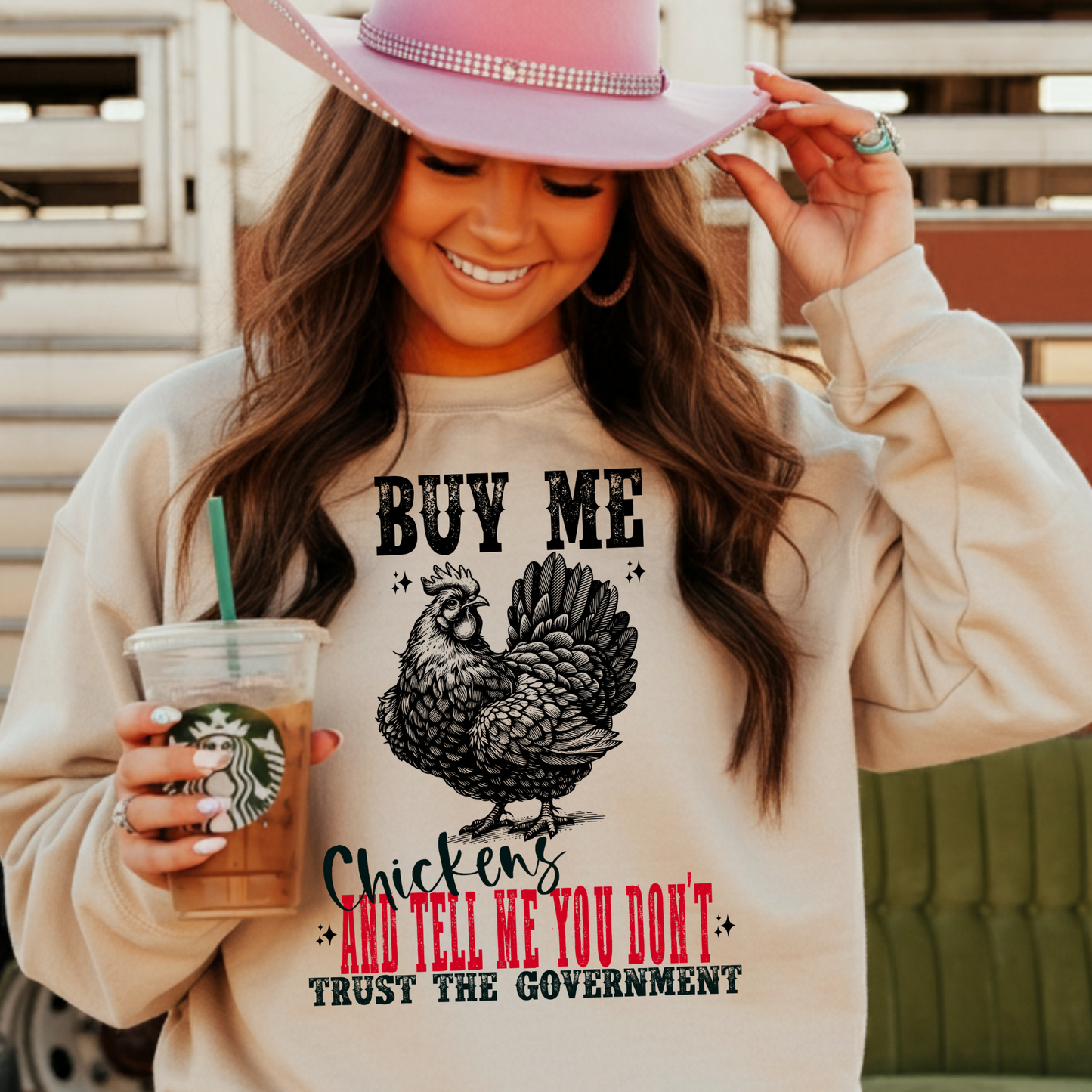 Buy me Chickens & Tell me You Don't Trust the Government PNG Digital Download