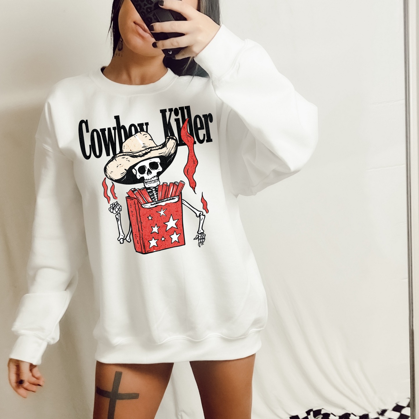 Cowboy Killer Western DTF Transfer