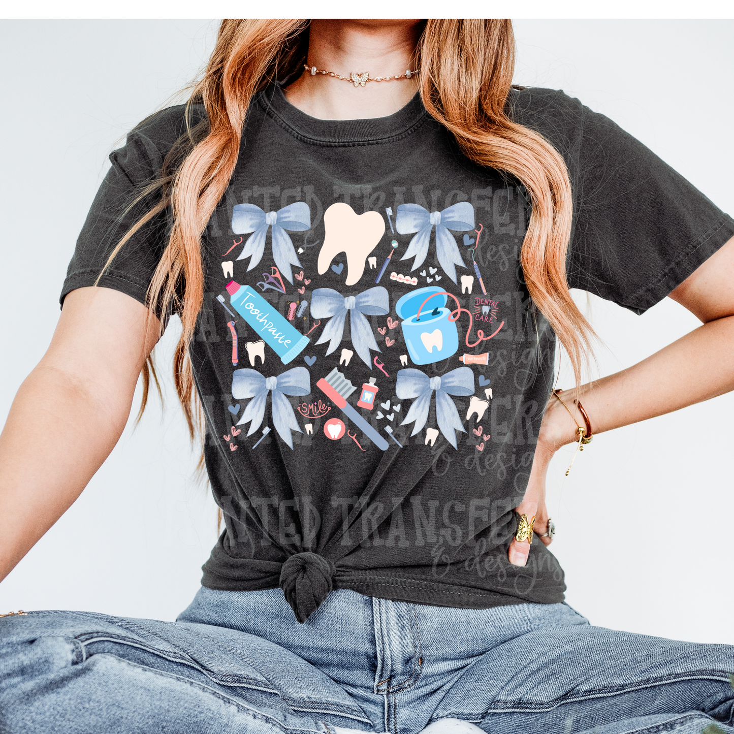 Dental Coquette DTF Transfer