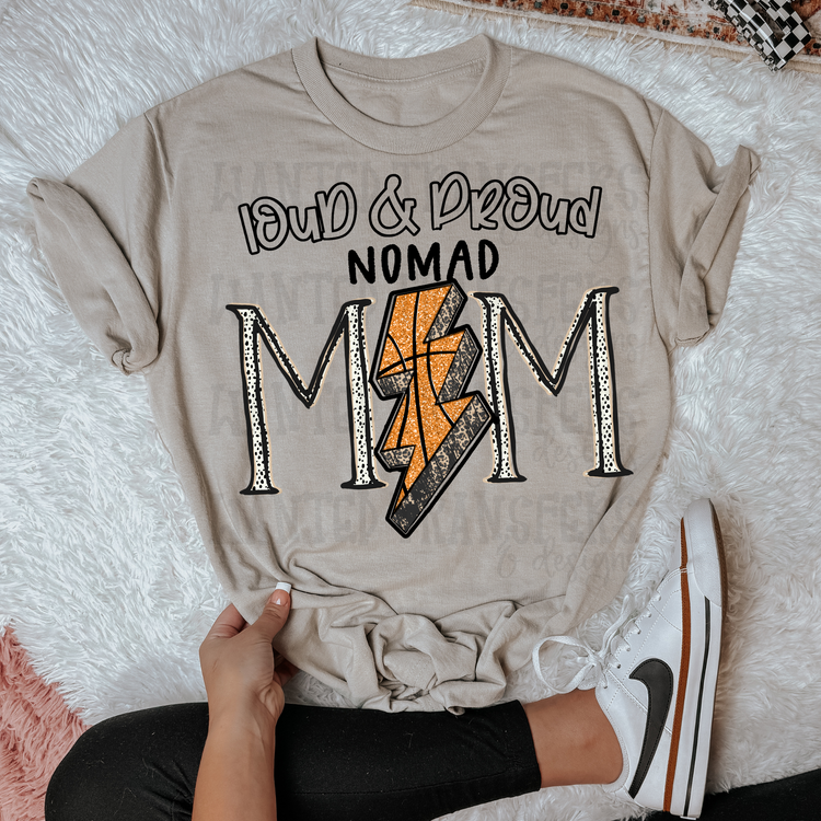 Basketball School Spirit Nomad DTF Transfer
