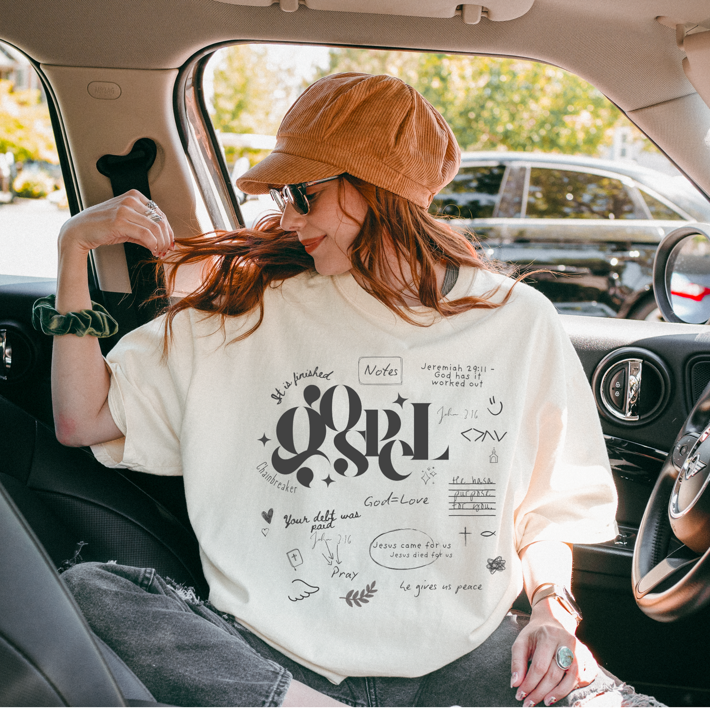 Bible Notes Faith DTF Transfer