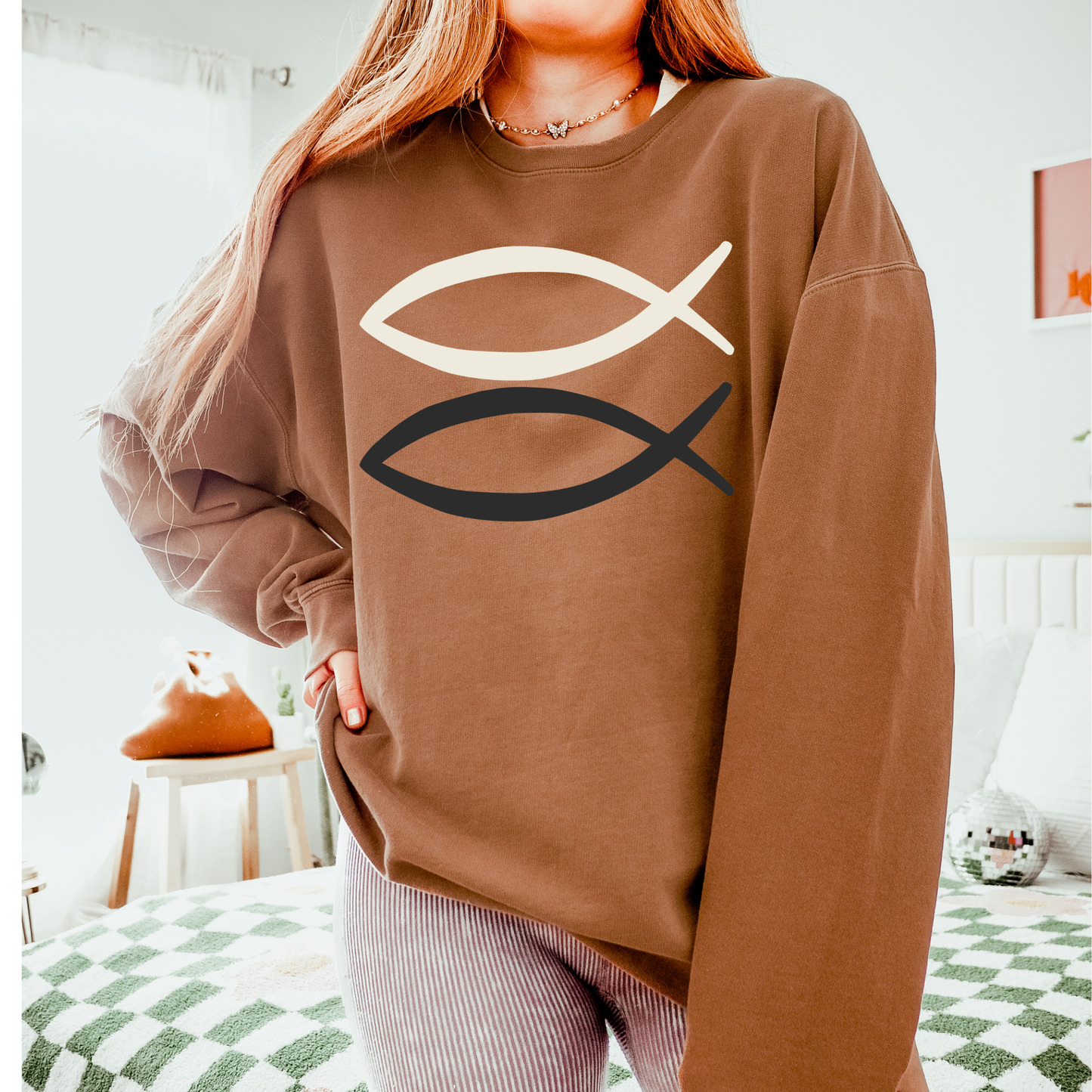 Faith Fish Duo Faith DTF Transfer