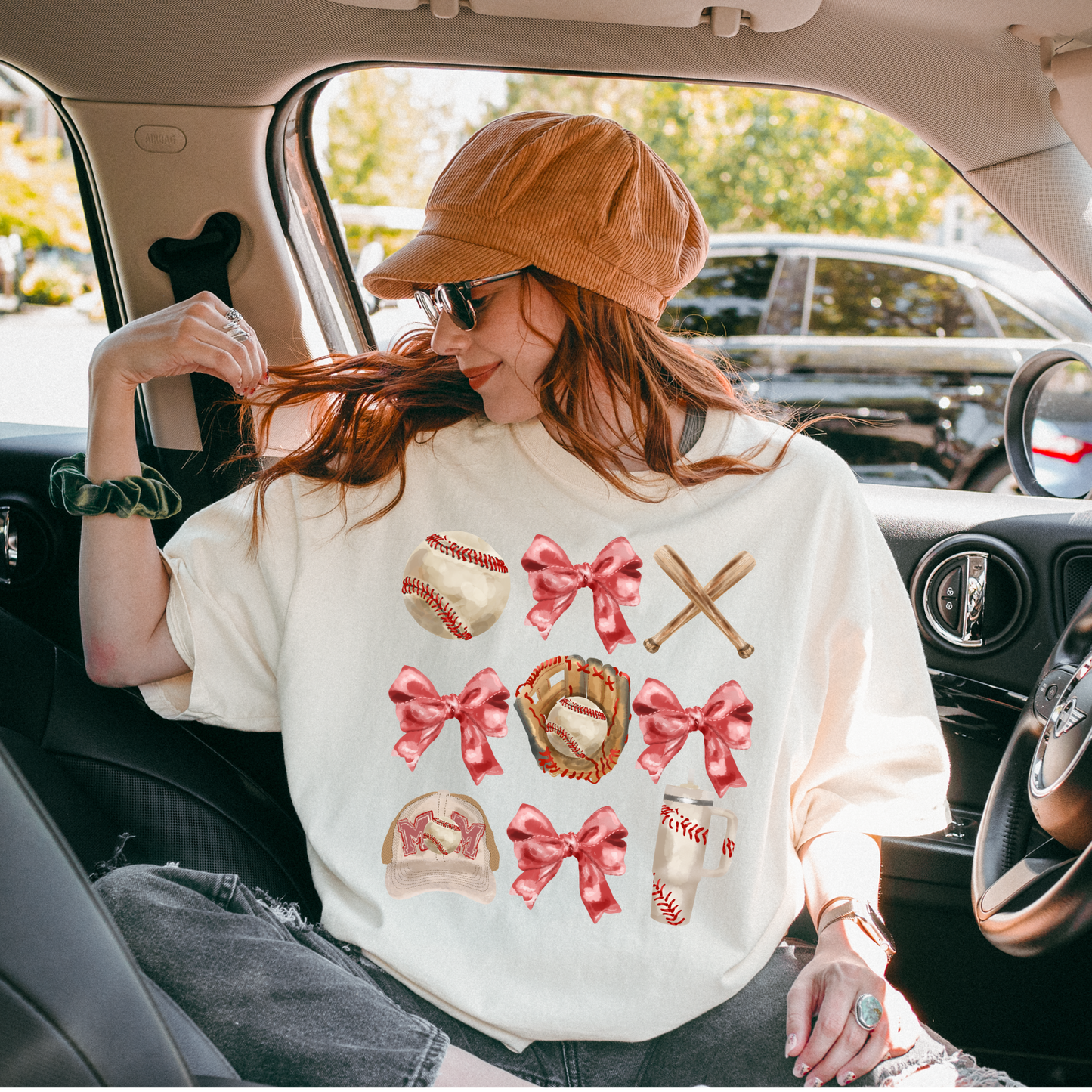 Baseball Coquette DTF Transfer