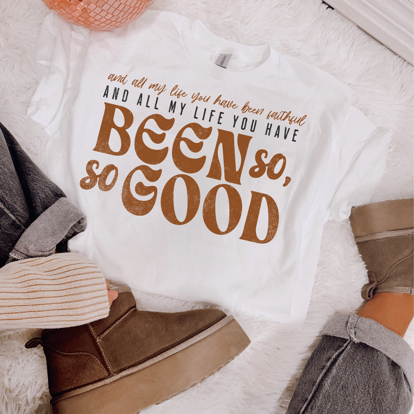 All of my Life You have Been So So Good Faith DTF Transfer