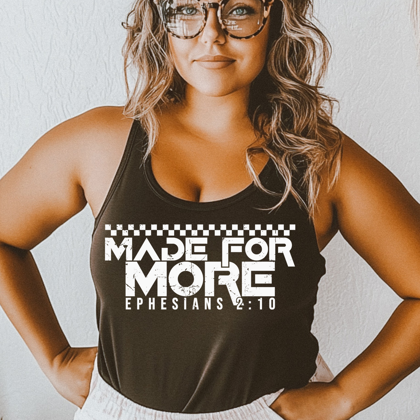 Made for More Ephesians 2:10 Faith Screen Print Transfer