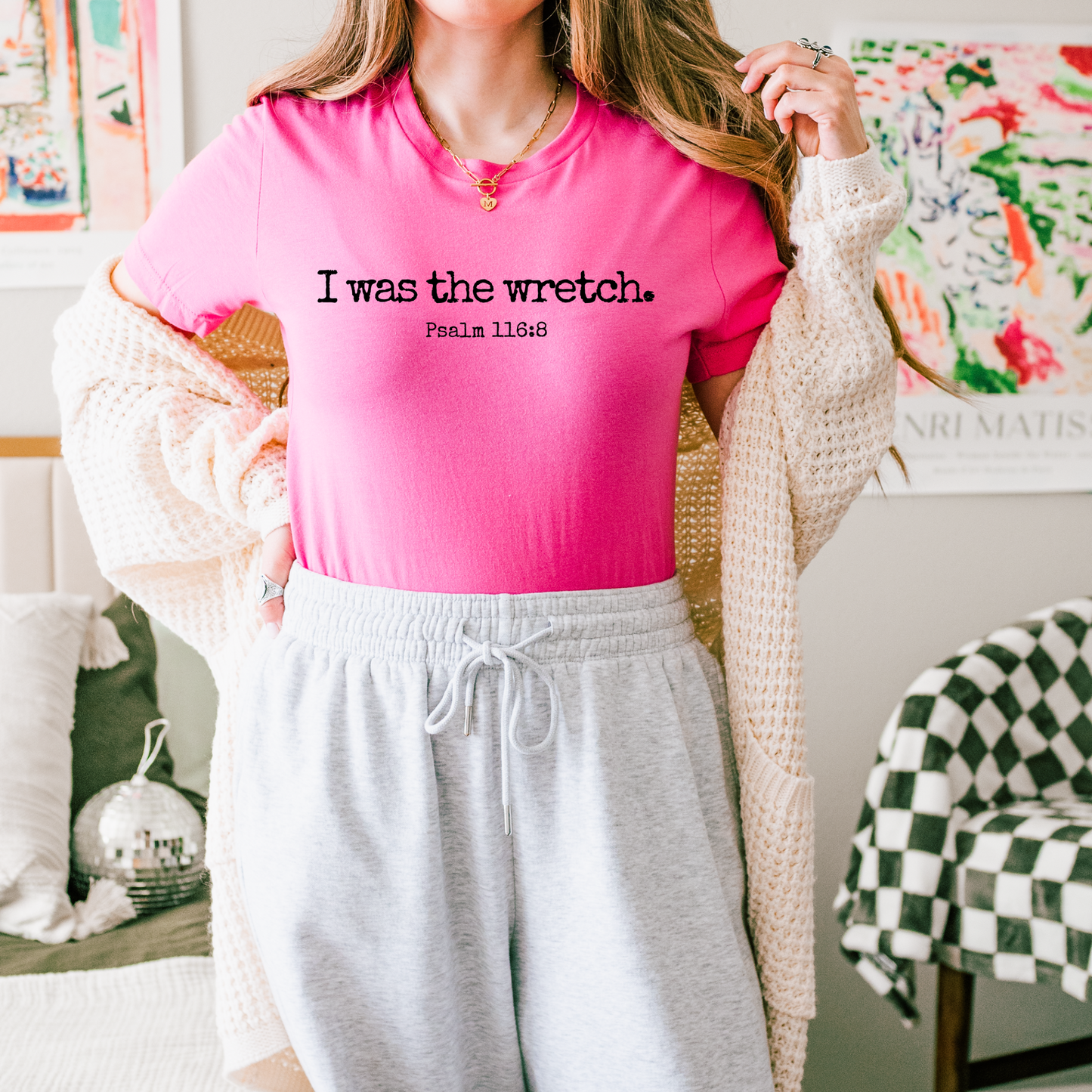 That Saved a Wretch Like Me Faith DTF Transfer