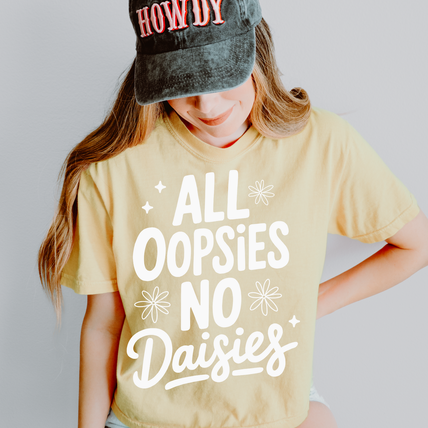 All Oopsies No Daisies Screen Print Transfer