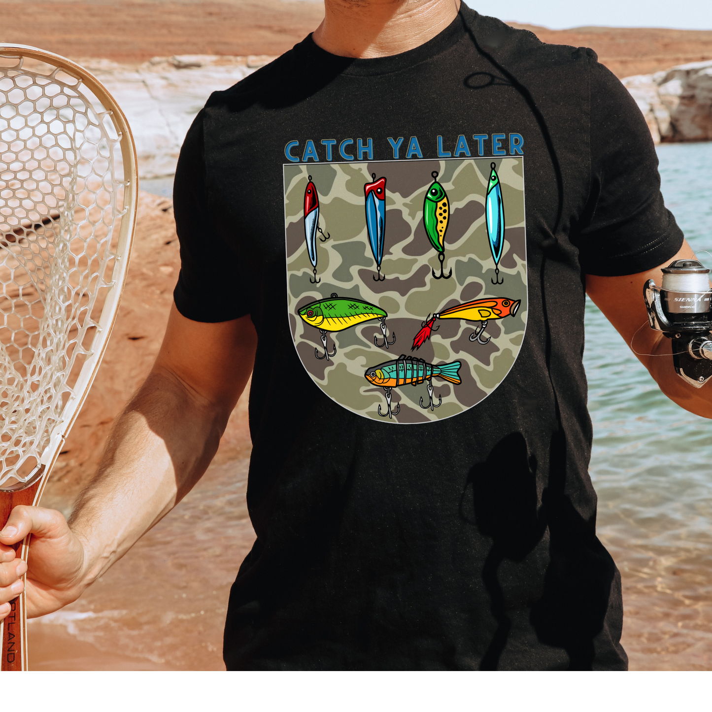 Catch Ya Later Fishing Lure DTF Transfer