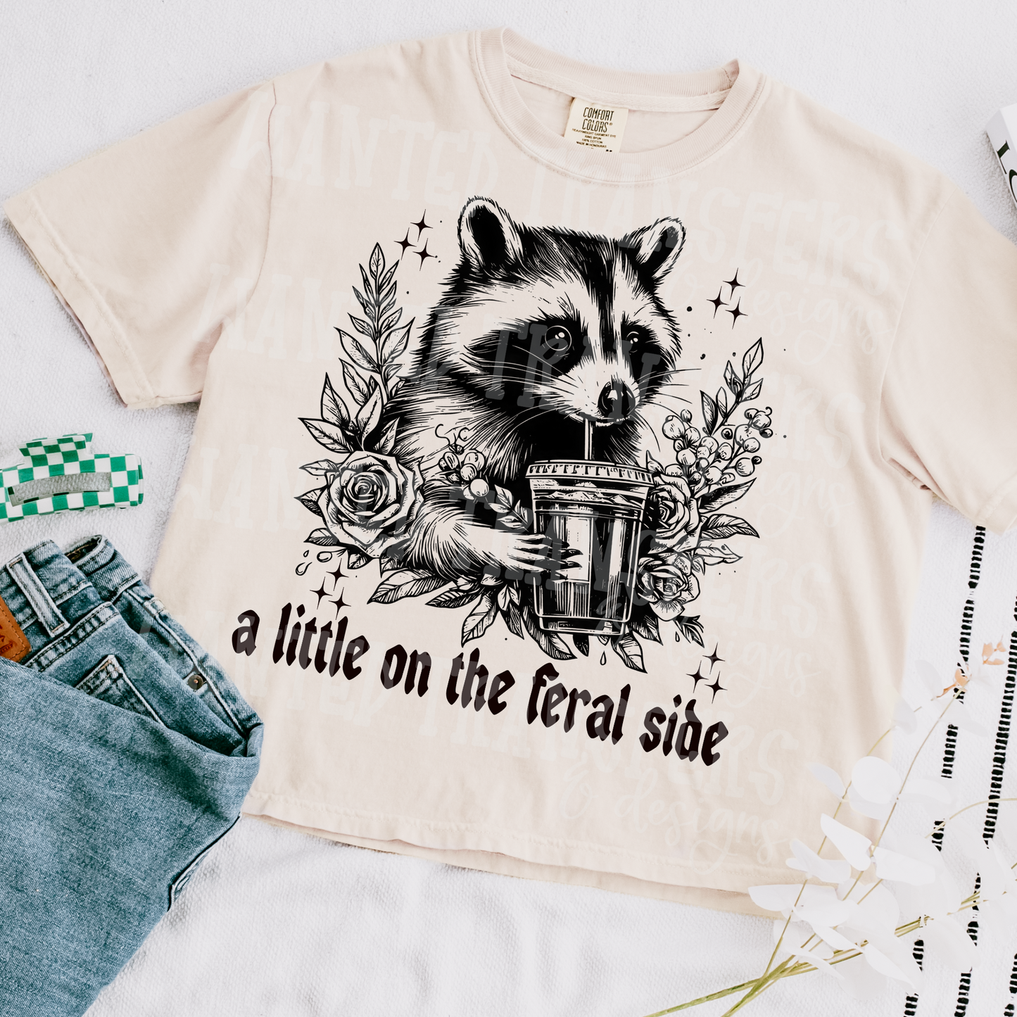 Snarky Feral Side Exclusive Sublimation Transfer