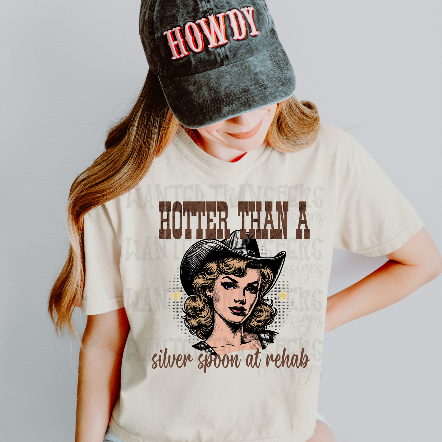 Silver Spoon Cowgirl Exclusive Sublimation Transfer