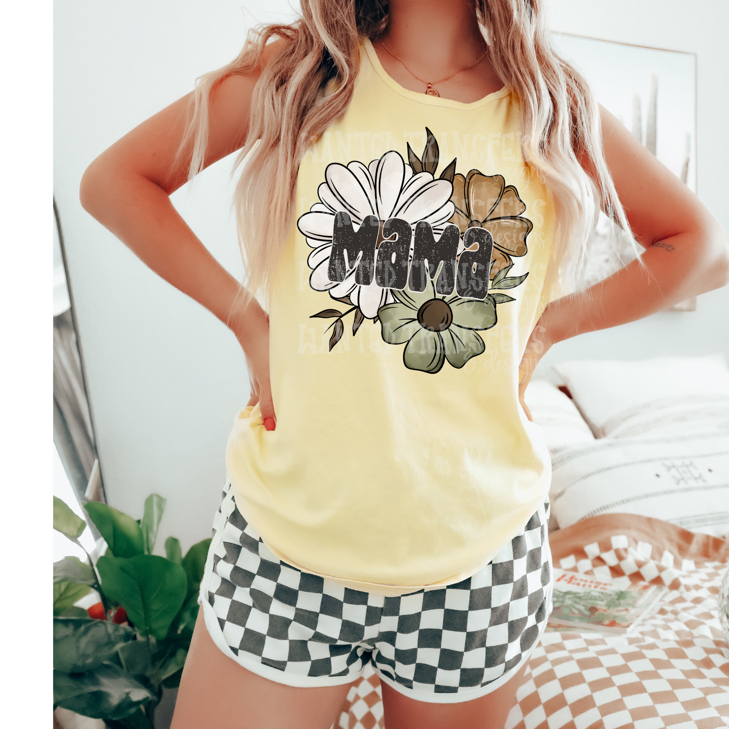 Floral Mama Exclusive Sublimation Transfer