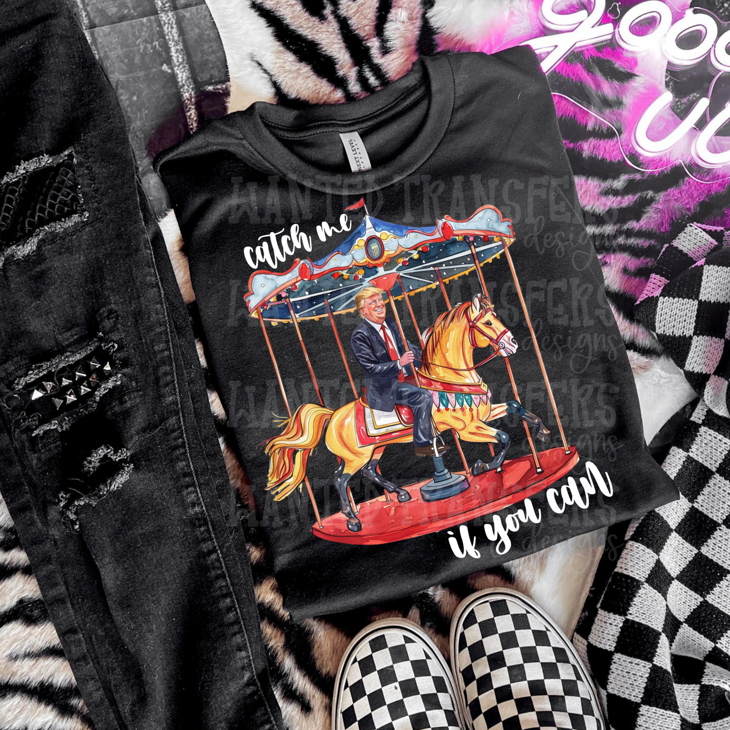 Catch Me if You Can DT Carousel Exclusive Sublimation Transfer